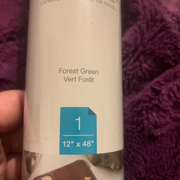 Cricut removable matte vinyl Forrest green new - Picture 3 of 6